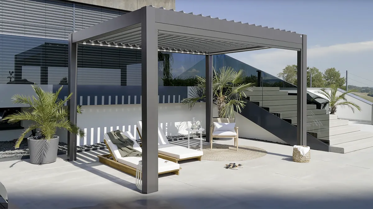 Bioklimatische pergola van Biohort